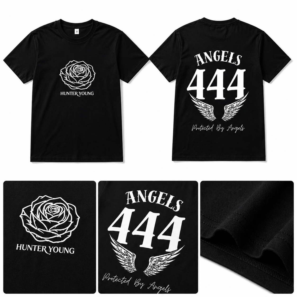 Hunter Young Protected By Angels T-Shirt