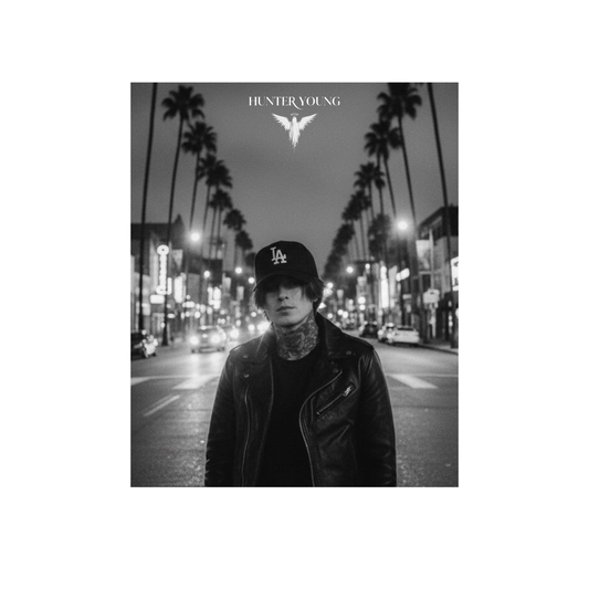 Hunter Young White Angel Poster
