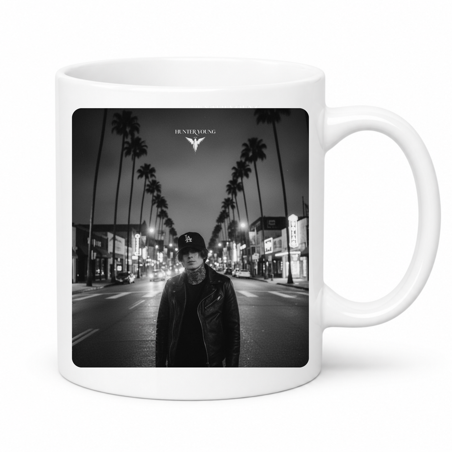 Hunter Young White Angel Coffee Mug